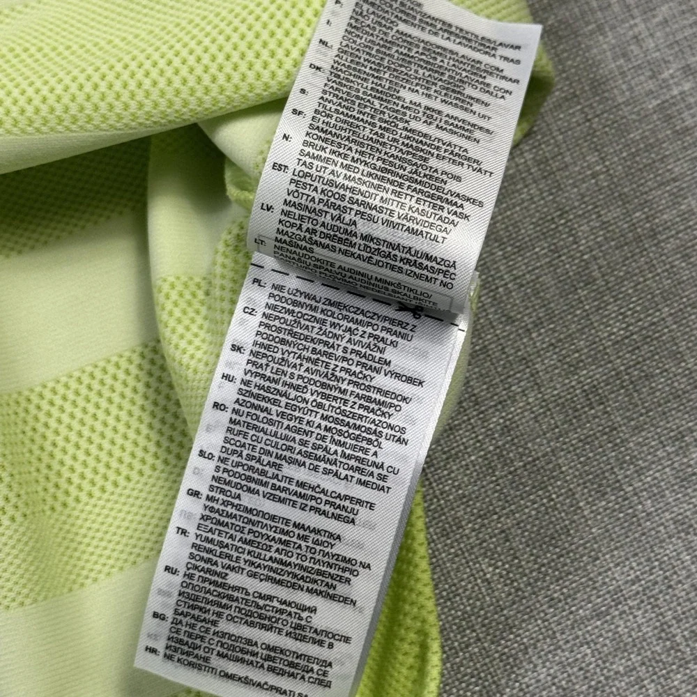 Adidas Streamsong Golf Polo Shirt Mens Medium Green Polyester Moisture Wicking